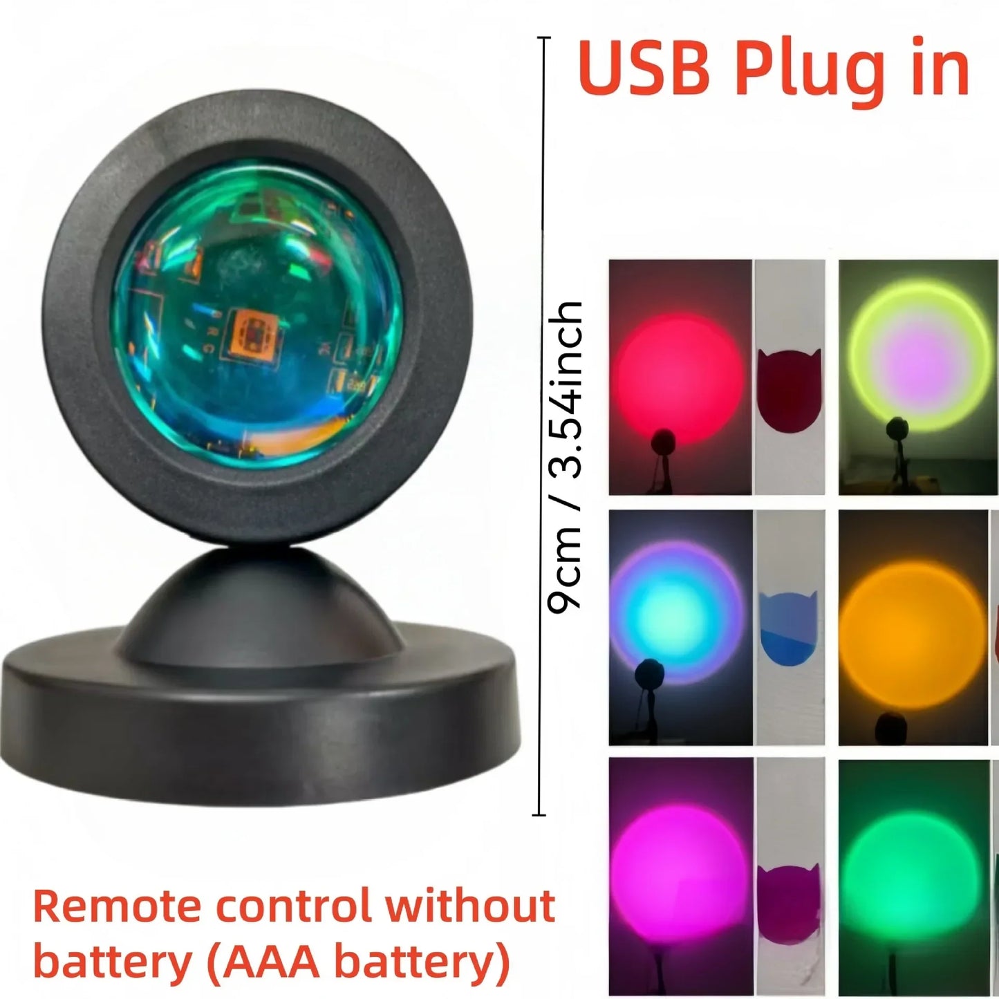 Colorful Sunset Mood Light