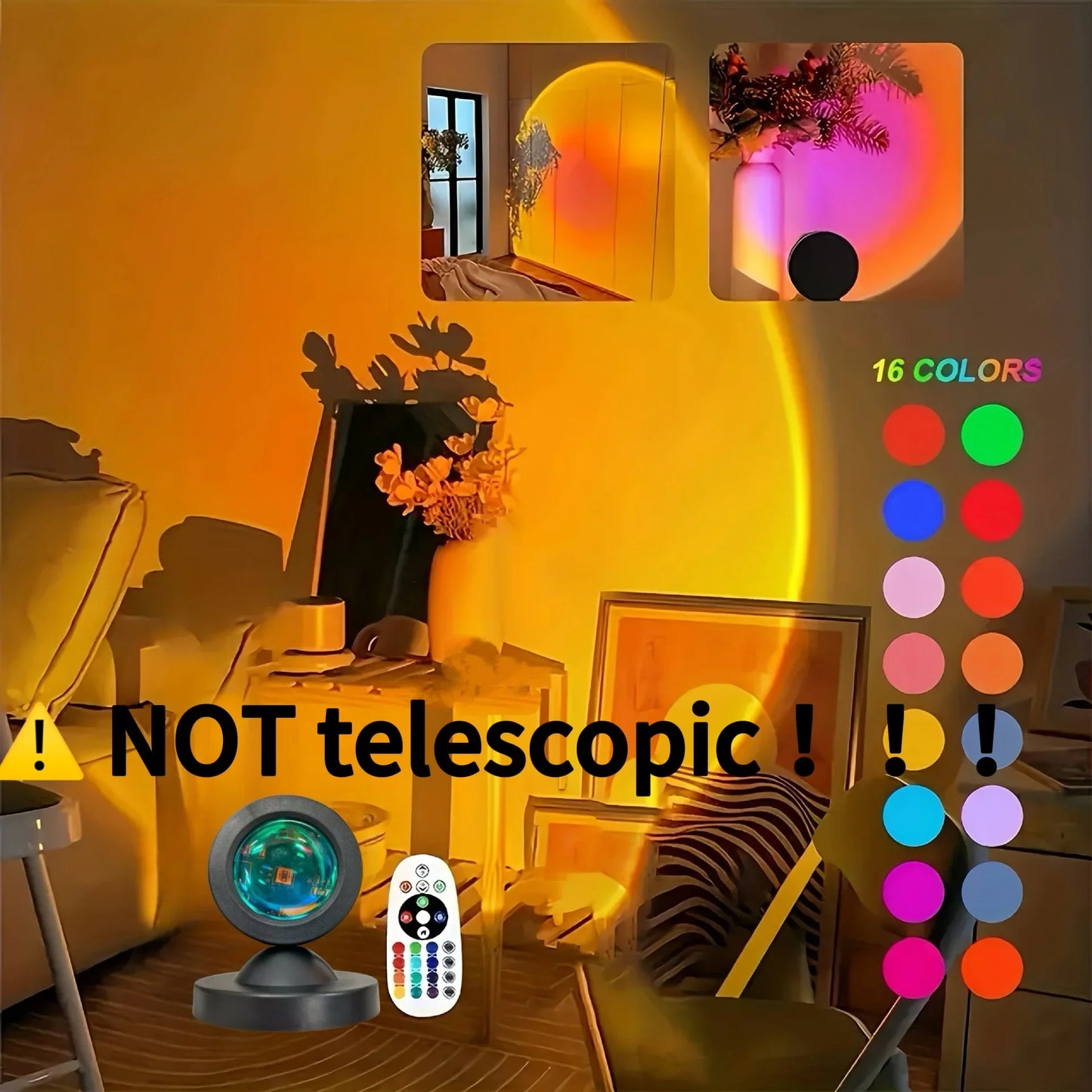 Colorful Sunset Mood Light