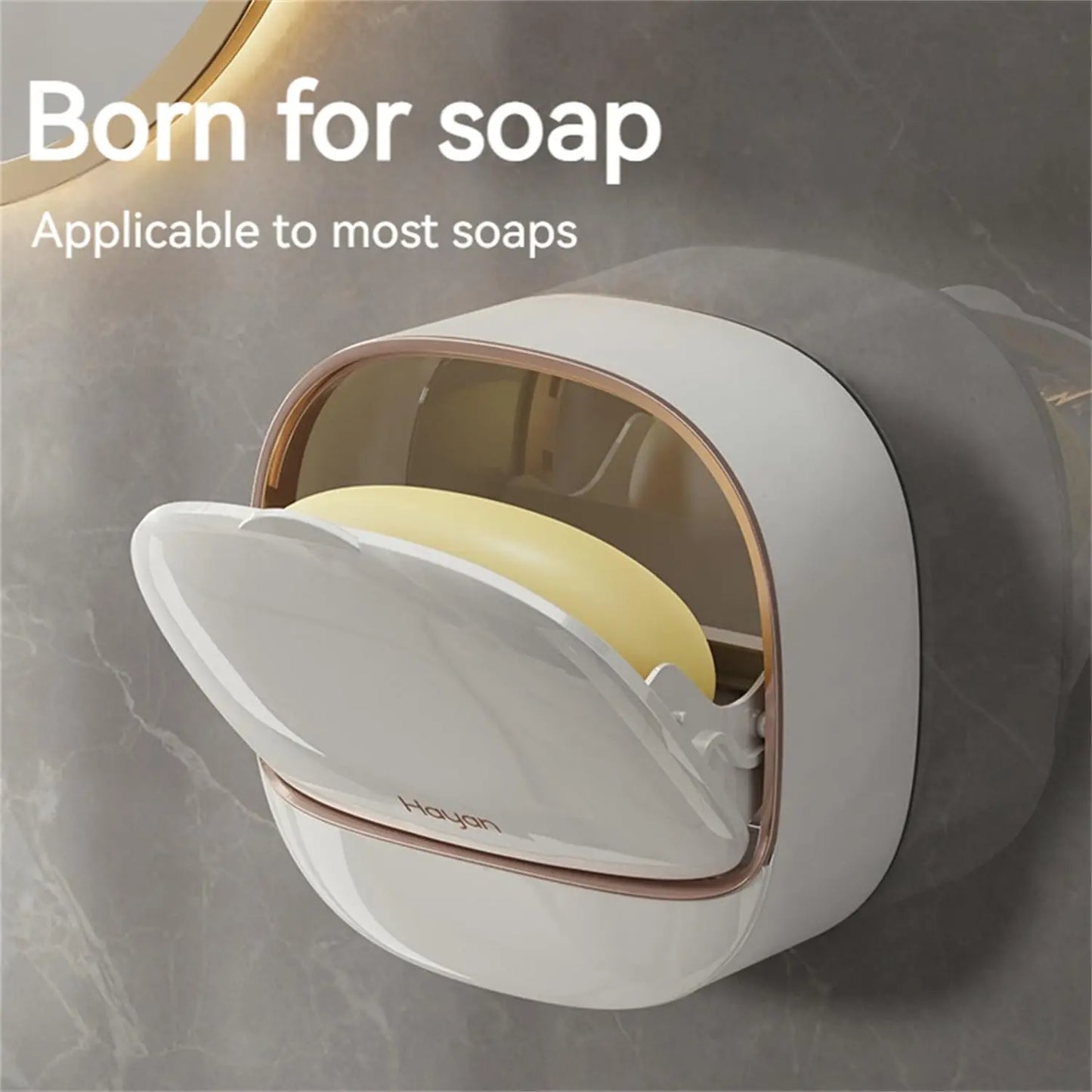 Elegant Soap Saver with Lid