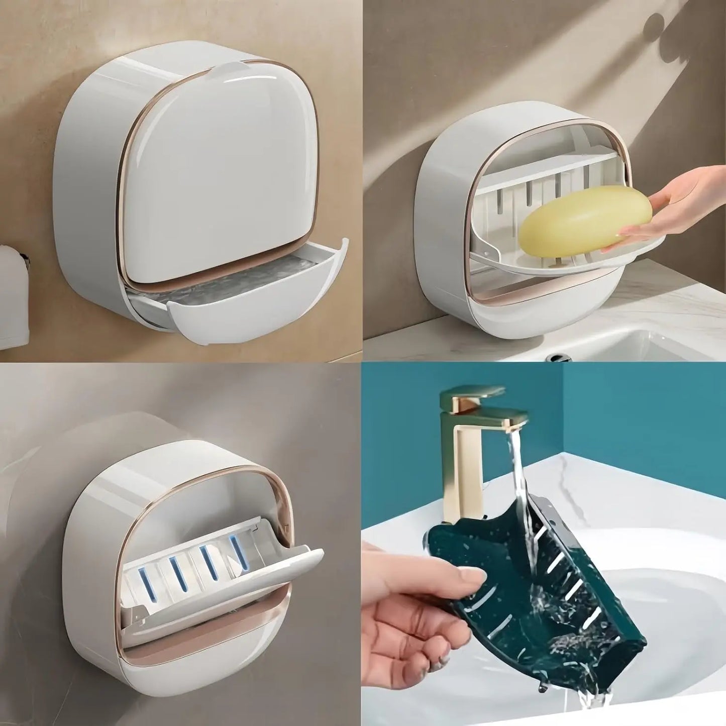 Elegant Soap Saver with Lid